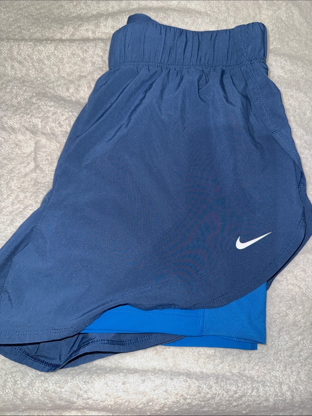 Nike Blue Dri-FIT women’s shorts
